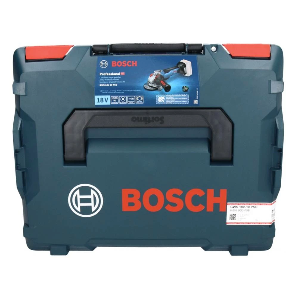 Bosch GWS 18V-10 PSC Professional Akku Winkelschleifer 18 V 125 Mm Brushless + 1x ProCORE Akku 4,0 Ah + L-Boxx - Ohne Ladegerät 3 Bosch GWS 18V-10 PSC Professional Akku Winkelschleifer 18 V 125 Mm Brushless + 1x ProCORE Akku 4,0 Ah + L-Boxx - Ohne Ladegerät – Bild 3