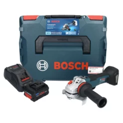 Bosch GWS 18V-10 PSC Professional Akku Winkelschleifer 18 V 125 Mm Brushless + 1x ProCORE Akku 8,0 Ah + Ladegerät + L-Boxx