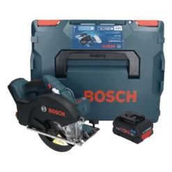 Bosch GKM 18V-50 Professional Akku Metall Handkreissäge 18 V 136 Mm Brushless + 1x ProCORE Akku 8,0 Ah + L-Boxx - Ohne Ladegerät