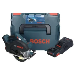 Bosch GKM 18V-50 Professional Akku Metall Handkreissäge 18 V 136 Mm Brushless + 1x ProCORE Akku 8,0 Ah + Ladegerät + L-Boxx