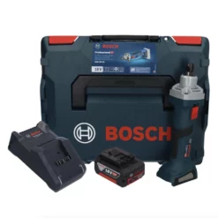 Bosch GGS 18V-20 Akku Geradschleifer 18 V Brushless + 1x Akku 5,0 Ah + Ladegerät + L-BOXX