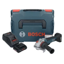 Bosch GWS 18V-10 PC Professional Akku Winkelschleifer 18 V 125 Mm Brushless + 1x ProCORE Akku 4,0 Ah + Ladegerät + L-Boxx