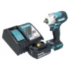 Makita DTW 302 RT1 Akku Schlagschrauber 18 V 300 Nm 3/8" Brushless + 1x Akku 5,0 Ah + Ladegerät