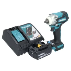 Makita DTW 302 RT1 Akku Schlagschrauber 18 V 300 Nm 3/8" Brushless + 1x Akku 5,0 Ah + Ladegerät