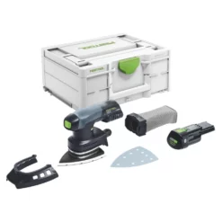 Festool DTSC 400-Basic Akku Deltaschleifer 18 V 100 X 150 Mm Brushless + 1x Akku 3,0 Ah + Systainer - Ohne Ladegerät