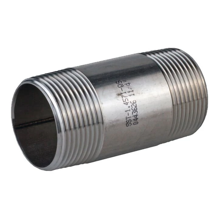 Rohrdoppelnippel EN 10226-1 NPS 4 Zoll 120mm SPRINGER 1 Rohrdoppelnippel EN 10226-1 NPS 4 Zoll 120mm SPRINGER