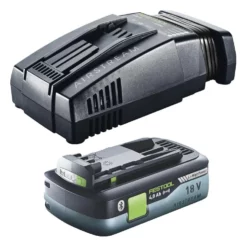 Festool Energie Set 1x BP 18 Li 4,0 Ah HPC-ASI Akkupack 18 V 4,0 Ah HighPower ( 205034 ) + SCA 16 Schnellladegerät 10,8 V - 18 V ( 576953 )