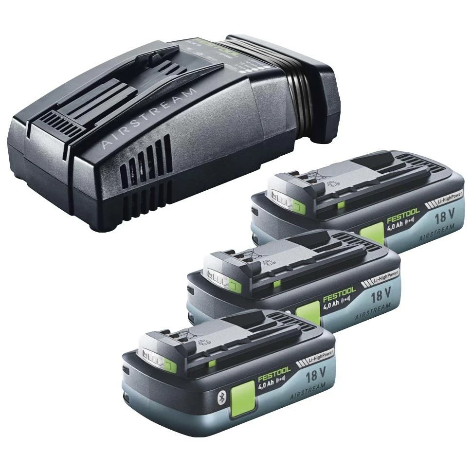 Festool Energie Set 3x BP 18 Li 4,0 Ah HPC-ASI Akkupack 18V 4,0 Ah HighPower ( 3x 205034 ) + SCA 16 Schnellladegerät 10,8 V - 18 V ( 576953 ) 1 Festool Energie Set 3x BP 18 Li 4,0 Ah HPC-ASI Akkupack 18V 4,0 Ah HighPower ( 3x 205034 ) + SCA 16 Schnellladegerät 10,8 V - 18 V ( 576953 )
