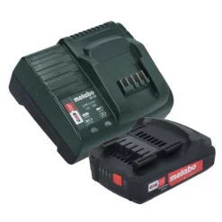 Metabo Basic Set 1x Li-Power Akkupack 18 V 2,0 Ah ( 625596000 ) + SC 30 Ladegerät 12- 18V ( 316067840 )
