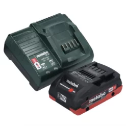 Metabo Basic Set 1x LiHD Akkupack 18 V 4,0 Ah ( 625367000 ) + Metabo SC 30 Ladegerät 12 - 18 V ( 316067840 )