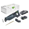 Festool RSC 18 EB-Basic Akku Säbelsäge 18 V Brushless + 1x Akku 3,0 Ah + Ladegerät + Systainer