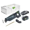 Festool RSC 18 EB-Basic Akku Säbelsäge 18 V Brushless + 1x Akku 5,0 Ah + Ladegerät + Systainer