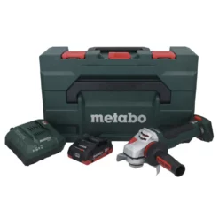 Metabo WPBA 18 LTX BL 15-125 Quick DS Akku Winkelschleifer 18 V 125 Mm Brushless + 1x Akku 4,0 Ah + Ladegerät + MetaBOX