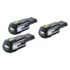 Festool Akku Set 3x BP 18 Li 3,0 Ergo I Akku 18 V 3,0 Ah / 3000 MAh Li-Ion ( 3x 577704 ) Mit Ladestandanzeige