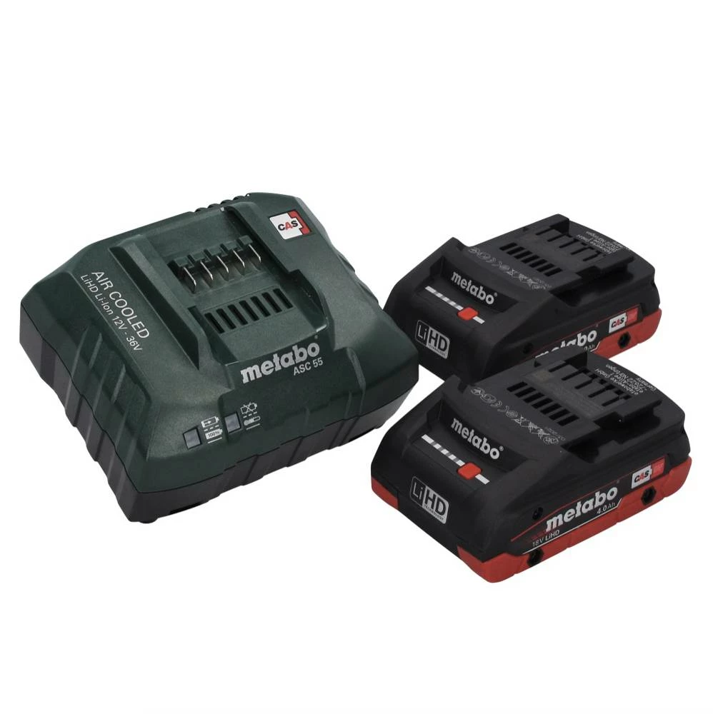 Metabo WB 18 LT BL 11-125 Quick Akku Winkelschleifer 18 V 125 Mm Brushless + 2x Akku 4,0 Ah + Ladegerät + MetaBOX 4 Metabo WB 18 LT BL 11-125 Quick Akku Winkelschleifer 18 V 125 Mm Brushless + 2x Akku 4,0 Ah + Ladegerät + MetaBOX – Bild 4