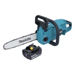 Makita DUC 307 M1X2 Akku Kettensäge 18 V 30 Cm 7,7 M/s Brushless + 1x Akku 4,0 Ah - Ohne Ladegerät