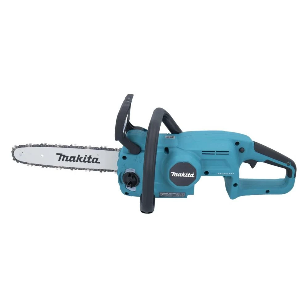 Makita DUC 307 T1X2 Akku Kettensäge 18 V 30 Cm 7,7 M/s Brushless + 1x Akku 5,0 Ah - Ohne Ladegerät 2 Makita DUC 307 T1X2 Akku Kettensäge 18 V 30 Cm 7,7 M/s Brushless + 1x Akku 5,0 Ah - Ohne Ladegerät – Bild 2