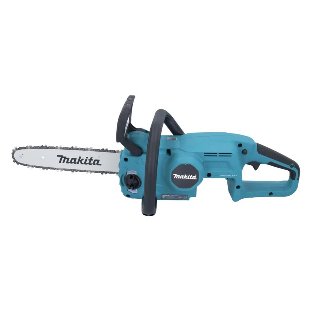 Makita DUC 307 RGX2 Akku Kettensäge 18 V 30 Cm 7,7 M/s Brushless + 2x Akku 6,0 Ah + Ladegerät 2 Makita DUC 307 RGX2 Akku Kettensäge 18 V 30 Cm 7,7 M/s Brushless + 2x Akku 6,0 Ah + Ladegerät – Bild 2