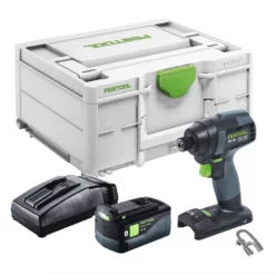 Festool TID 18-Basic Akku Schlagschrauber 18 V 180 Nm 1/4" + 1x Akku 5,0 Ah + Ladegerät + Systainer