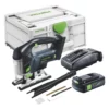 Festool CARVEX PSBC 420-Basic Akku Pendelstichsäge 18 V 120 Mm Brushless + 1x Akku 3,0 Ah + Ladegerät + Systainer