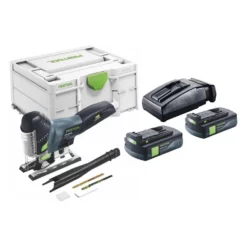 Festool CARVEX PSC 420-Basic Akku Pendelstichsäge 18 V 120 Mm Brushless + 2x Akku 3,0 Ah + Ladegerät + Systainer