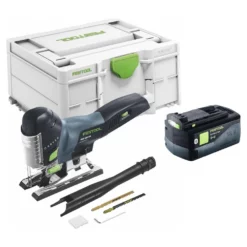 Festool CARVEX PSC 420-Basic Akku Pendelstichsäge 18 V 120 Mm Brushless + 1x Akku 5,0 Ah + Systainer - Ohne Ladegerät