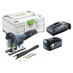 Festool CARVEX PSC 420-Basic Akku Pendelstichsäge 18 V 120 Mm Brushless + 1x Akku 5,0 Ah + Ladegerät + Systainer