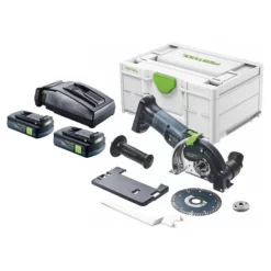 Festool DSC-AGC 18-125 FH EB-Basic Akku Freihandtrennsystem 18 V 125 Mm Brushless + 2x Akku 3,0 Ah + Ladegerät + Systainer
