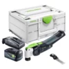 Festool VECTURO OSC 18 E-Basic Akku Oszillierer 18 V Starlock Max Brushless + 1x Akku 5,0 Ah + Ladegerät + Systainer