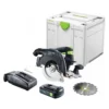 Festool HKC 55 EB-Basic Akku Handkreissäge 18 V 160 Mm Brushless + 1x Akku 3,0 Ah + Ladegerät + Systainer