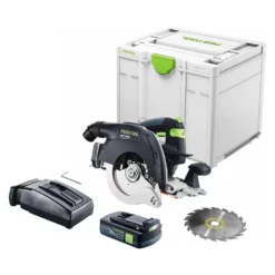 Festool HKC 55 EB-Basic Akku Handkreissäge 18 V 160 Mm Brushless + 1x Akku 3,0 Ah + Ladegerät + Systainer
