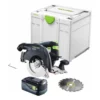 Festool HKC 55 EB-Basic Akku Handkreissäge 18 V 160 Mm Brushless + 1x Akku 5,0 Ah + Systainer - Ohne Ladegerät