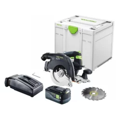 Festool HKC 55 EB-Basic Akku Handkreissäge 18 V 160 Mm Brushless + 1x Akku 5,0 Ah + Ladegerät + Systainer