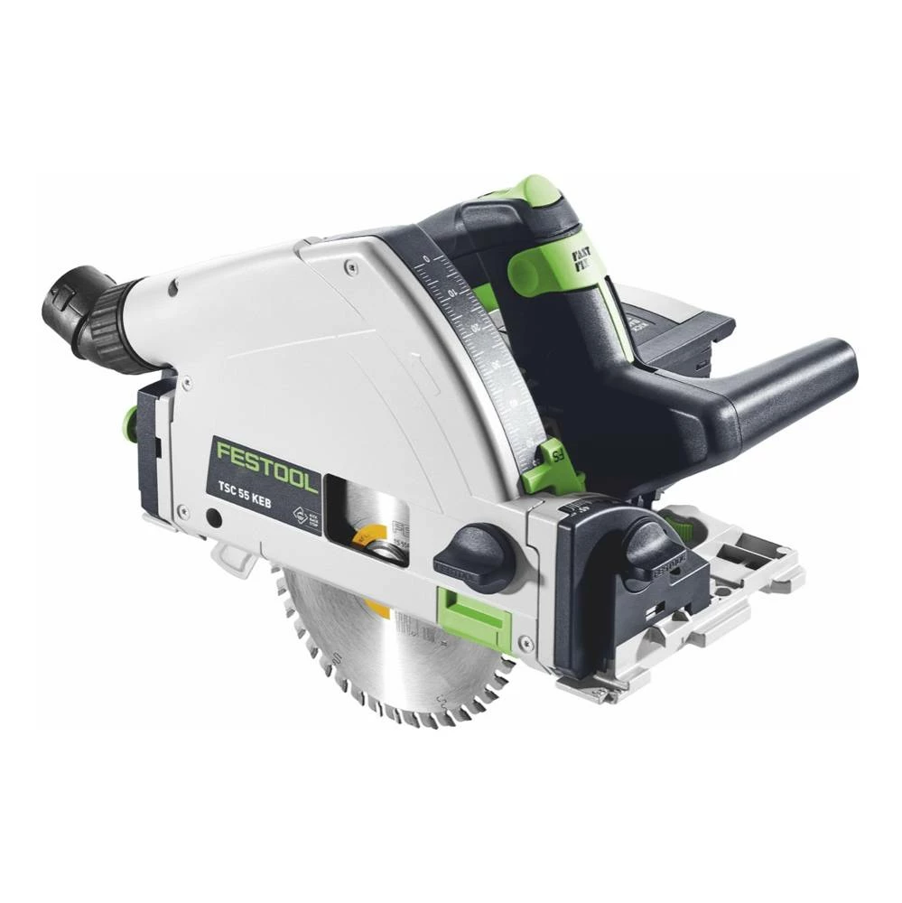 Festool TSC 55 KEB-Basic Akku Tauchsäge 18 V / 36 V ( 2x 18 V ) 160 Mm Brushless + 2x Akku 3,0 Ah + Systainer - Ohne Ladegerät 2 Festool TSC 55 KEB-Basic Akku Tauchsäge 18 V / 36 V ( 2x 18 V ) 160 Mm Brushless + 2x Akku 3,0 Ah + Systainer - Ohne Ladegerät – Bild 2