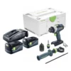 Festool TDC 18/4 I-Basic Akku Bohrschrauber 18 V 75 Nm Brushless + 2x Akku 5,0 Ah + Ladegerät + Systainer