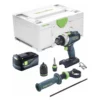 Festool TPC 18/4 I-Basic Akku Schlagbohrschrauber 18 V 75 Nm Brushless + 1x Akku 5,0 Ah + Systainer - Ohne Ladegerät