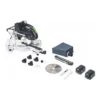 Festool KSC 60 EB-Basic KAPEX Akku Kapp Zugsäge 18 V / 36 V 216 Mm Brushless + 2x Akku 5,0 Ah - Ohne Ladegerät