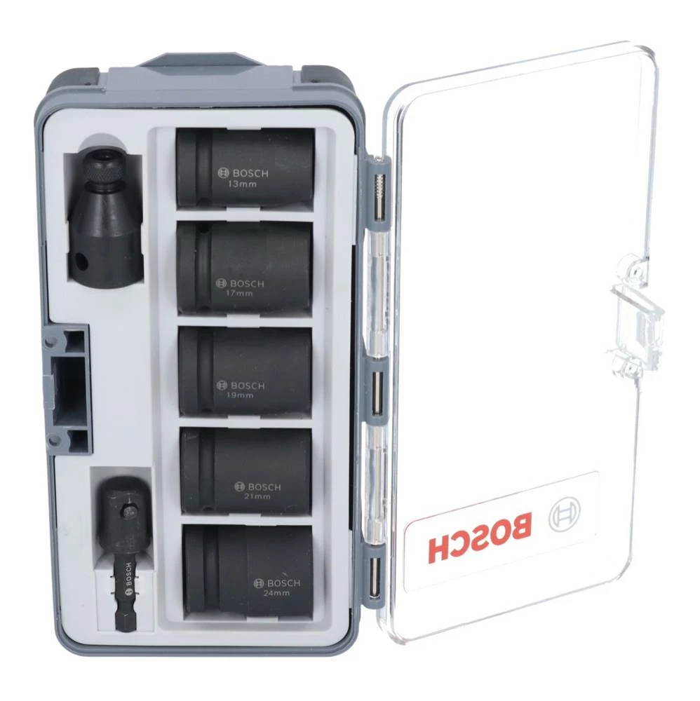 Bosch GDS 18V-300 Akku Schlagschrauber 18 V 300 Nm 1/2" Brushless + 1x ProCORE Akku 8,0 Ah + Ladegerät + 7 Tlg. Steckschlüssel Set + L-Boxx 3 Bosch GDS 18V-300 Akku Schlagschrauber 18 V 300 Nm 1/2" Brushless + 1x ProCORE Akku 8,0 Ah + Ladegerät + 7 Tlg. Steckschlüssel Set + L-Boxx – Bild 3