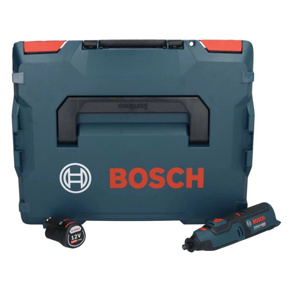 Bosch GRO 12V-35 Professional Akku Rotationswerkzeug 12 V + 1x Akku 2,0 Ah + L-Boxx - Ohne Ladegerät 1 Bosch GRO 12V-35 Professional Akku Rotationswerkzeug 12 V + 1x Akku 2,0 Ah + L-Boxx - Ohne Ladegerät