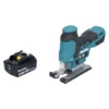 Makita DJV 185 T1 Akku Pendelhubstichsäge 18 V Brushless + 1x Akku 5,0 Ah - Ohne Ladegerät