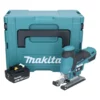 Makita DJV 185 T1J Akku Pendelhubstichsäge 18 V Brushless + 1x Akku 5,0 Ah + Makpac - Ohne Ladegerät