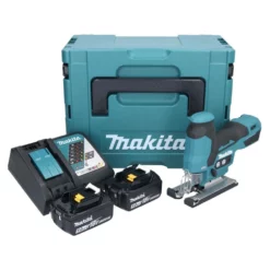 Makita DJV 185 RTJ Akku Pendelhubstichsäge 18 V Brushless + 2x Akku 5,0 Ah + Ladegerät + Makpac