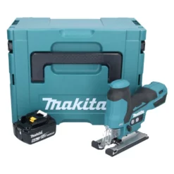 Makita DJV 185 G1J Akku Pendelhubstichsäge 18 V Brushless + 1x Akku 6,0 Ah + Makpac - Ohne Ladegerät