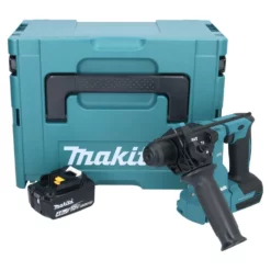 Makita DHR 183 M1J Akku Bohrhammer 18 V 1,7 J SDS Plus Brushless + 1x Akku 4,0 Ah + Makpac - Ohne Ladegerät