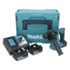 Makita DHR 183 RTJ Akku Bohrhammer 18 V 1,7 J SDS Plus Brushless + 2x Akku 5,0 Ah + Ladegerät + Makpac