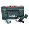 Metabo W 18 L 9-125 Quick Akku Winkelschleifer 18 V 125 Mm + 10x Trennscheibe + MetaBOX - Ohne Akku, Ohne Ladegerät