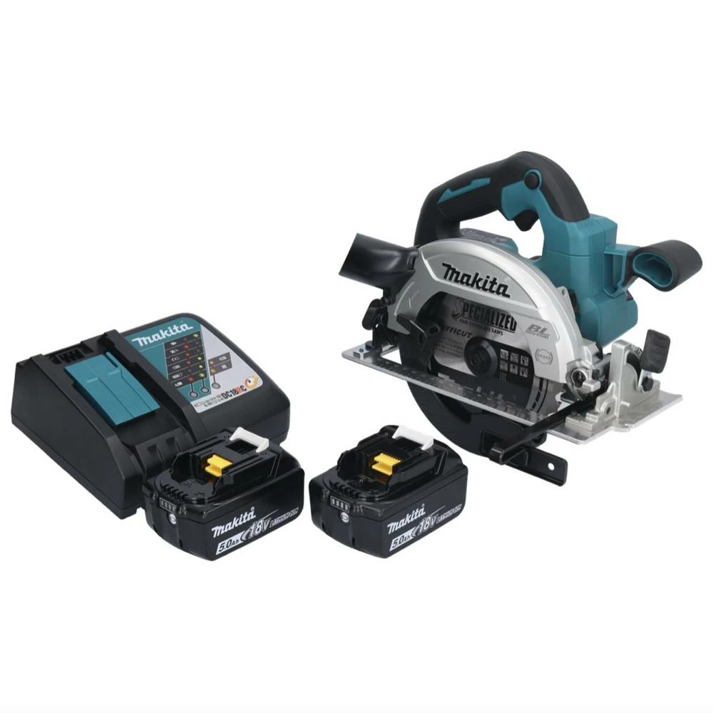 Makita DHS 661 RT Akku Handkreissäge 18 V 165 Mm Brushless + 2x Akku 5,0 Ah + Ladegerät 1 Makita DHS 661 RT Akku Handkreissäge 18 V 165 Mm Brushless + 2x Akku 5,0 Ah + Ladegerät