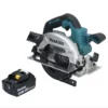 Makita DHS 661 G1 Akku Handkreissäge 18 V 165 Mm Brushless + 1x Akku 6,0 Ah - Ohne Ladegerät
