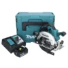 Makita DHS 661 RT1J Akku Handkreissäge 18 V 165 Mm Brushless + 1x Akku 5,0 Ah + Ladegerät + Makpac