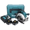 Makita DHS 661 RTJ Akku Handkreissäge 18 V 165 Mm Brushless + 2x Akku 5,0 Ah + Ladegerät + Makpac
